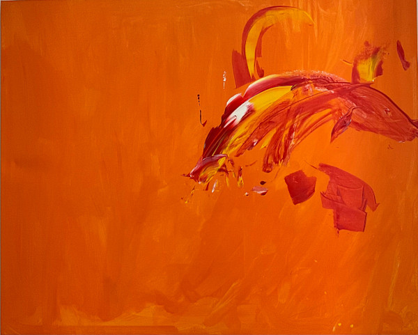 “Delfín rojo” by Isabella Yaruro, Image 1.