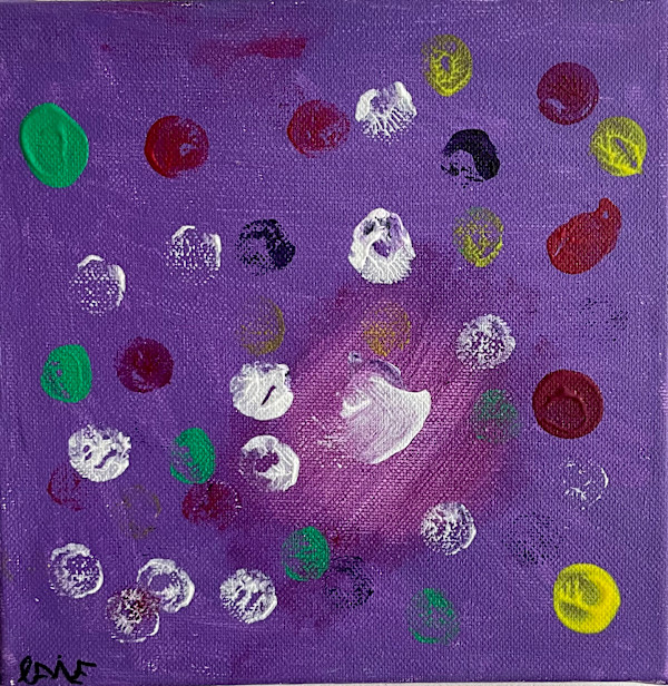 “ La Galaxia” by Isabella Yaruro, Image 1.