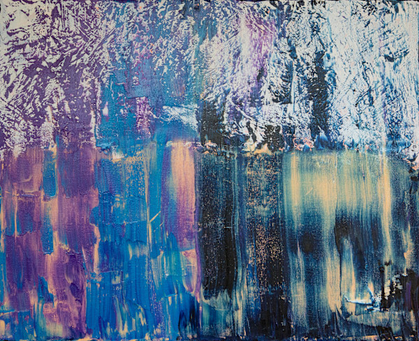 Mountains at Water's Edge by Sharon Cannon, Image 1.
