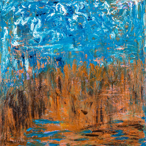 Storm Above the Field by Sharon Cannon