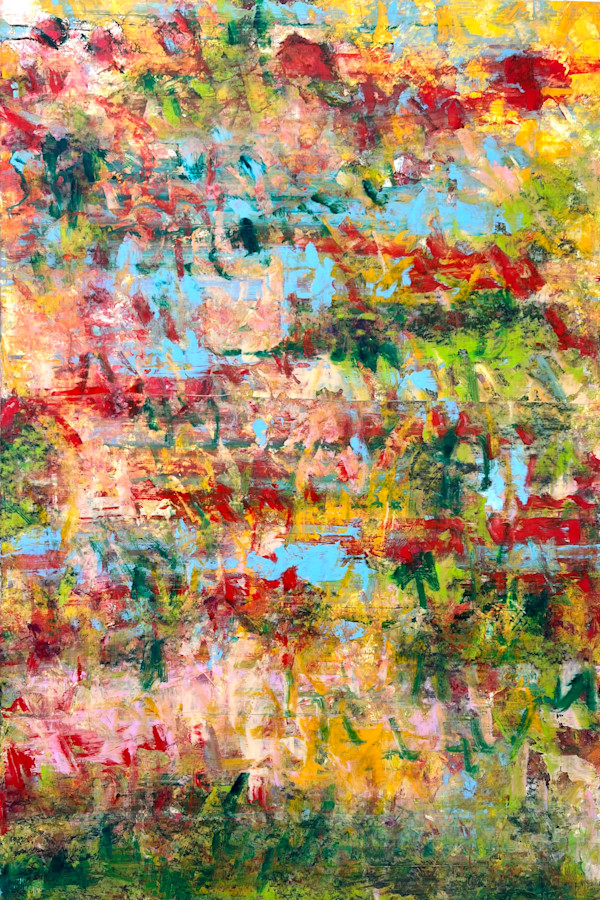 Study XLII – Yellow, Blue and Green Field by CHRISTOPH MUELLER, Image 1.