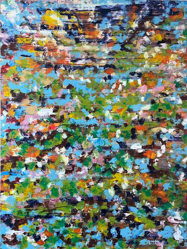 Study XL – Blue and Green Field by CHRISTOPH MUELLER, Image 1.