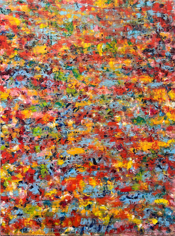 Study XLI – Red, Yellow and Blue Field by CHRISTOPH MUELLER, Image 1.