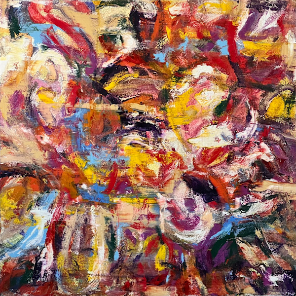 Study of a Bouquet of Flowers XXI – Light and Warmth Field by CHRISTOPH MUELLER