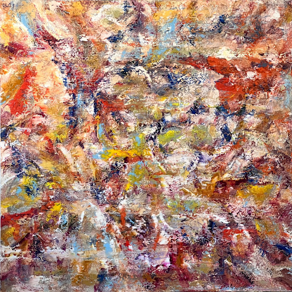 Study of a Bouquet of Flowers XXII – Soft Light Field by CHRISTOPH MUELLER