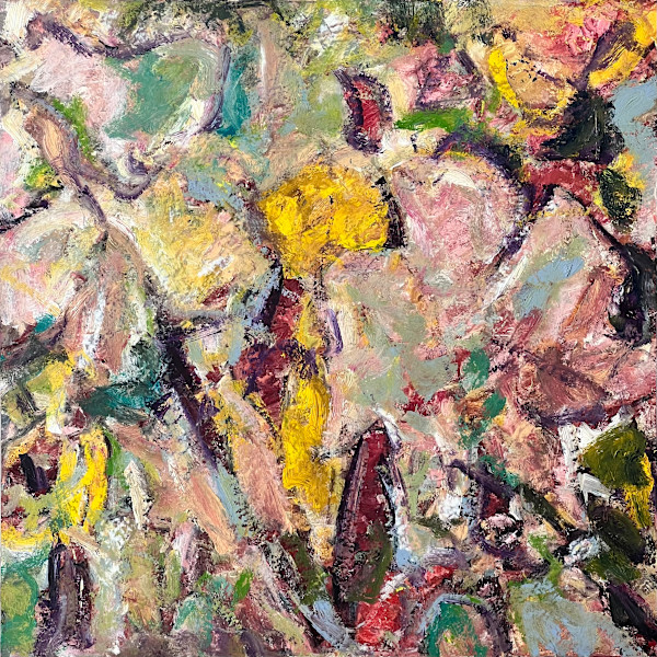 Study of a Bouquet of Flowers XXXI – Yellow Core Field by CHRISTOPH MUELLER