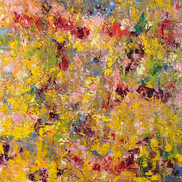 Study of a Bouquet of Flowers XLI – Yellow Bloom Field by CHRISTOPH MUELLER, Image 3.