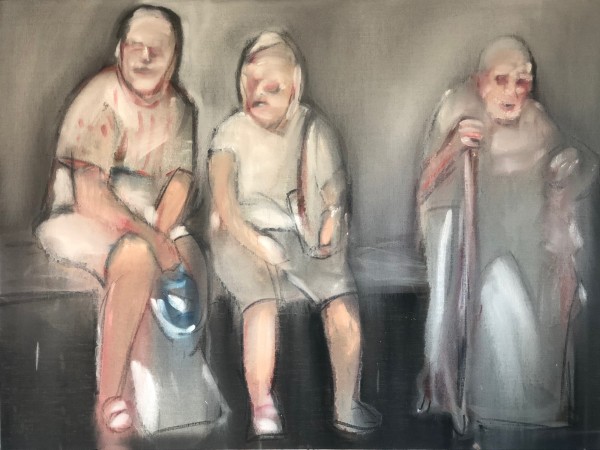 Warten auf Godot (HB Zürich) by Christoph Müller