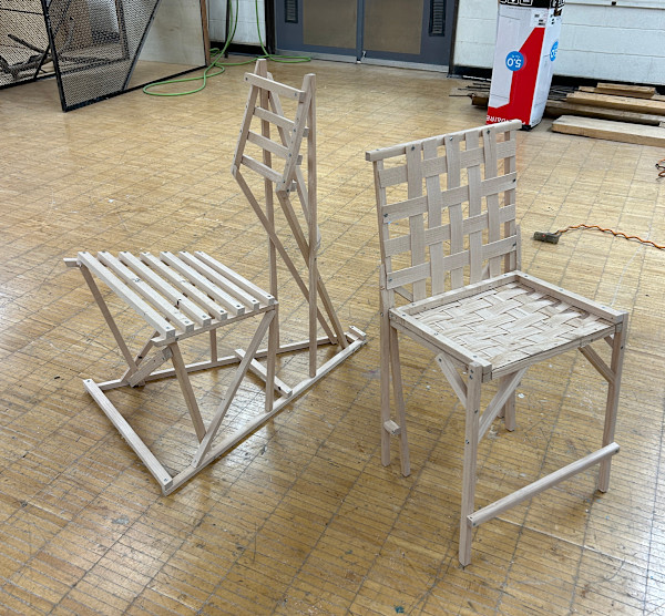 2x4 Chair Exercise by Aria Kingsley