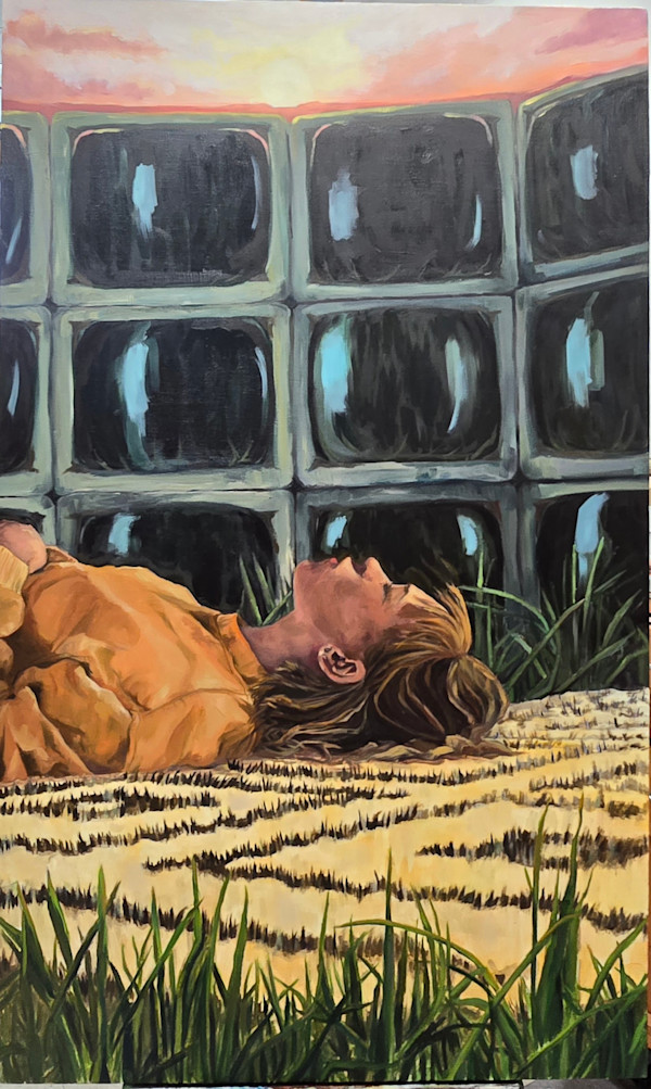 maybe carpet can be grass by Kyrene Haynes