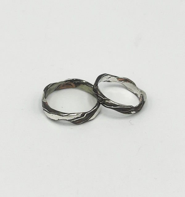 Mokume Gane Rings by Jared Effman
