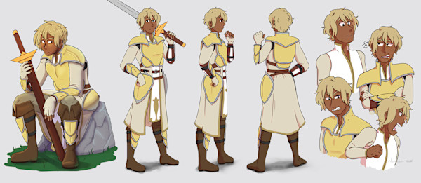 Character Sheet: Chris by Cat M. V.