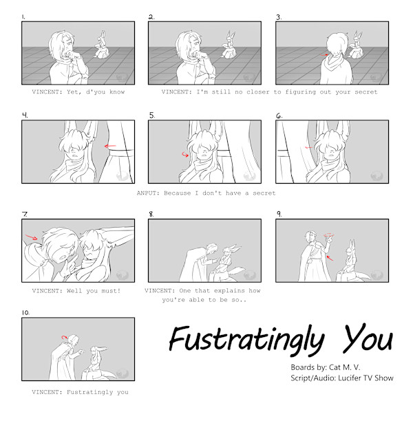 Storyboard: Frustratingly You by Cat M. V., Image 1.