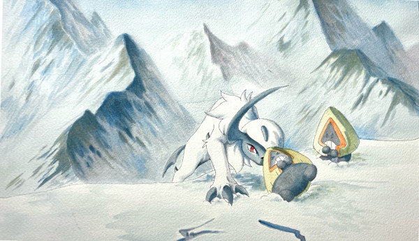Creatures in the Snow by Cat M. V.
