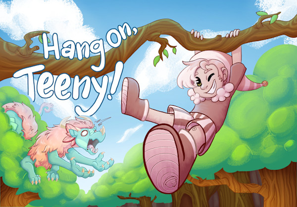 Hang on, Teeny! by Cat M. V.