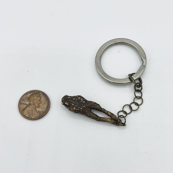 Toad Keychain by Kate Seckar