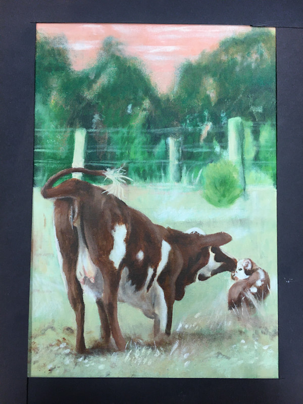 Still Life of Cows by Kate Seckar