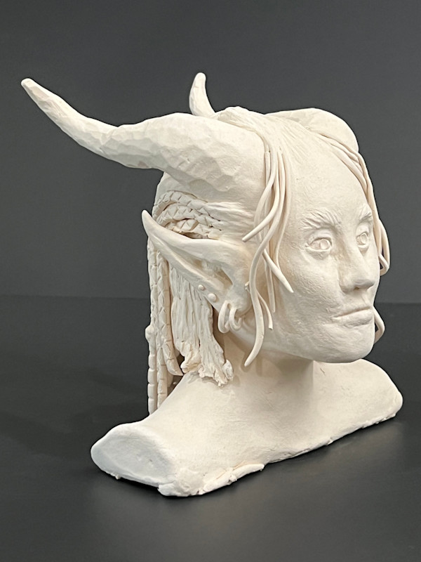 Kyris Character Bust by Kate Seckar