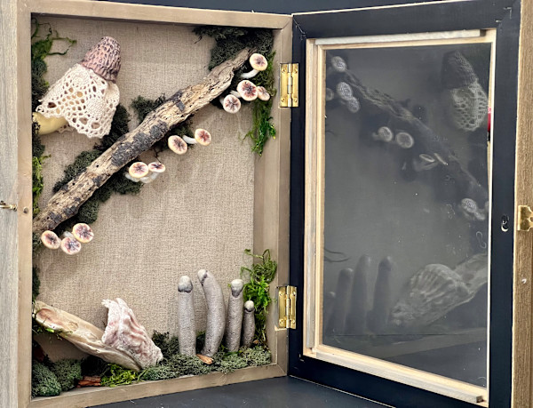 Mushroom Jewelry Case by Kate Seckar