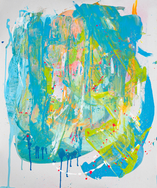 Woman with Blue Eyes by Nadia Mufti