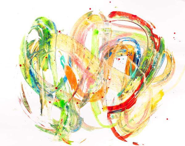 Neon Roller Coaster by Nadia Mufti