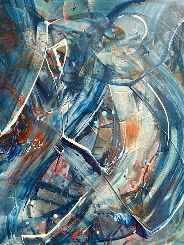 Oceans Deep with Bronze by Nadia Mufti