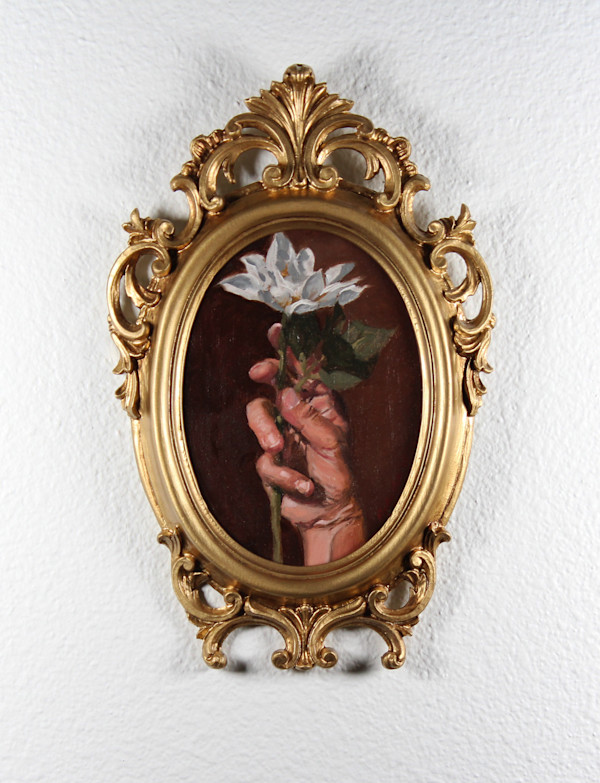 Flower and Hand by Pedro David Cufre