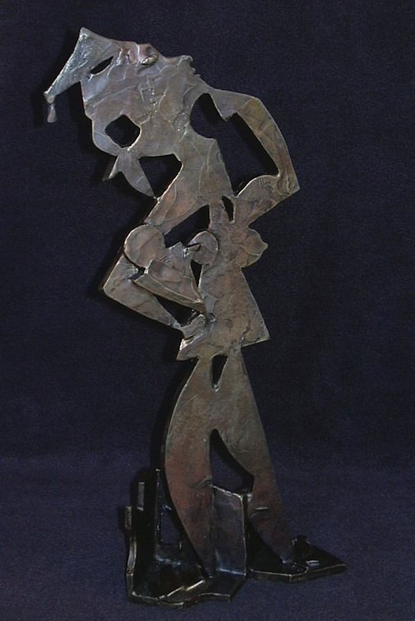 The Graduation by Figurative expressionist painter Danièle Lamarche-Sarvia