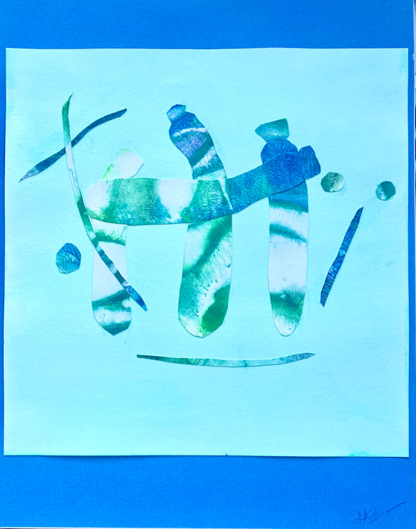 Zucchini by Danièle Lamarche-Sarvia neo figurativism, figurative expressionism  painter