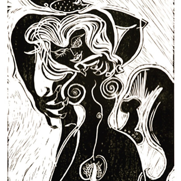 Je Djinn by Figurative expressionist painter Danièle Lamarche-Sarvia
