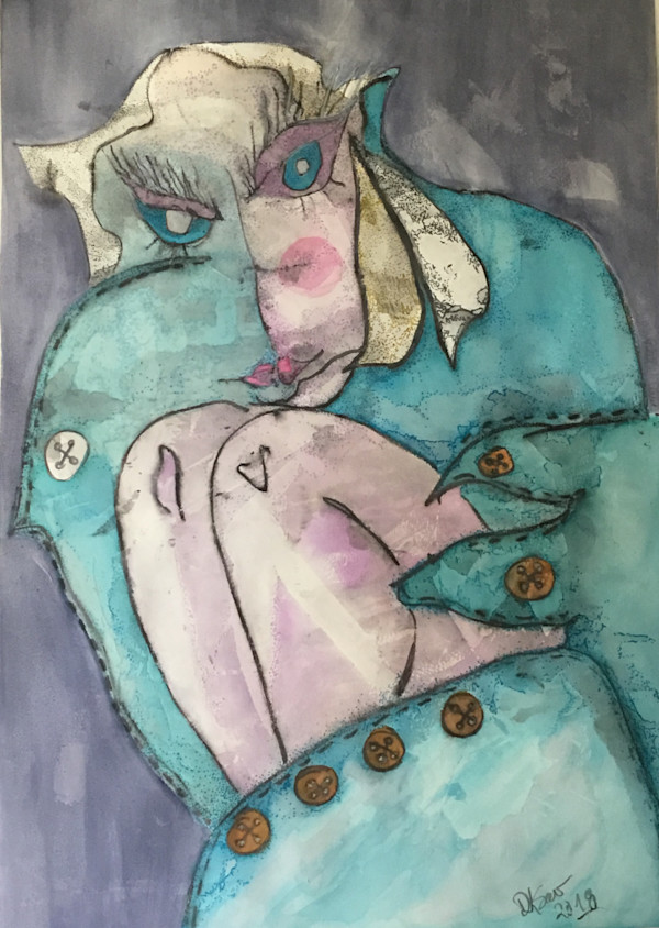 Christmas Blues by Daniele Lamarche-Sarvia