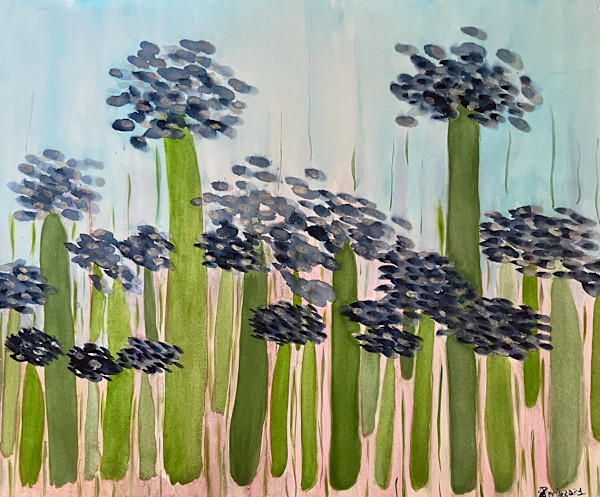 Tropical dream by Danièle Lamarche-Sarvia neo figurativism, figurative expressionism  painter, Image 1.