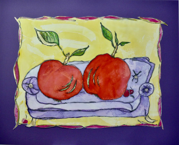 Adam and Eve in Conversation by Daniele Lamarche-Sarvia