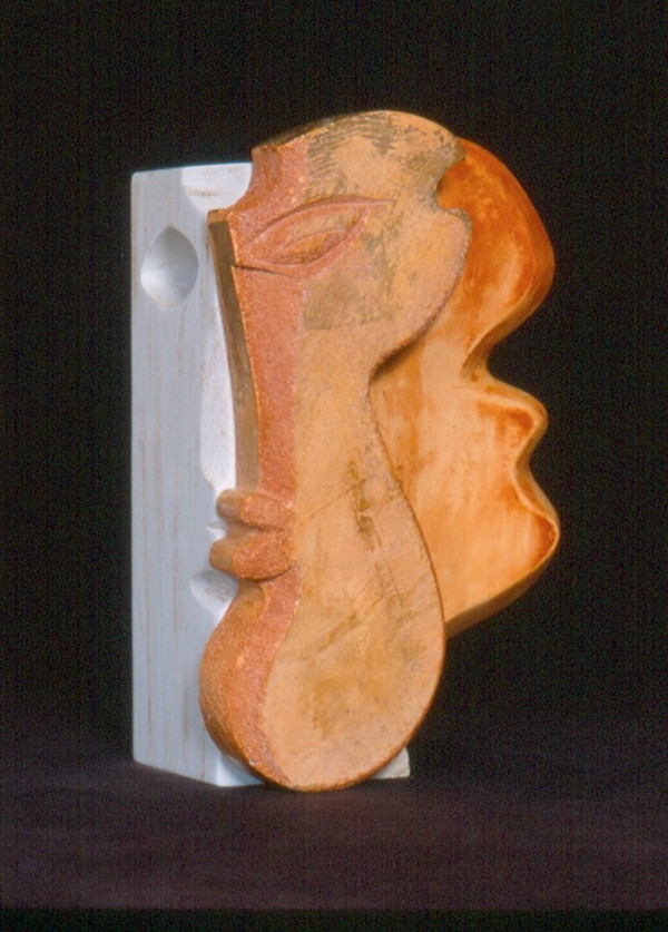 Elle Lui by Figurative expressionist painter Danièle Lamarche-Sarvia