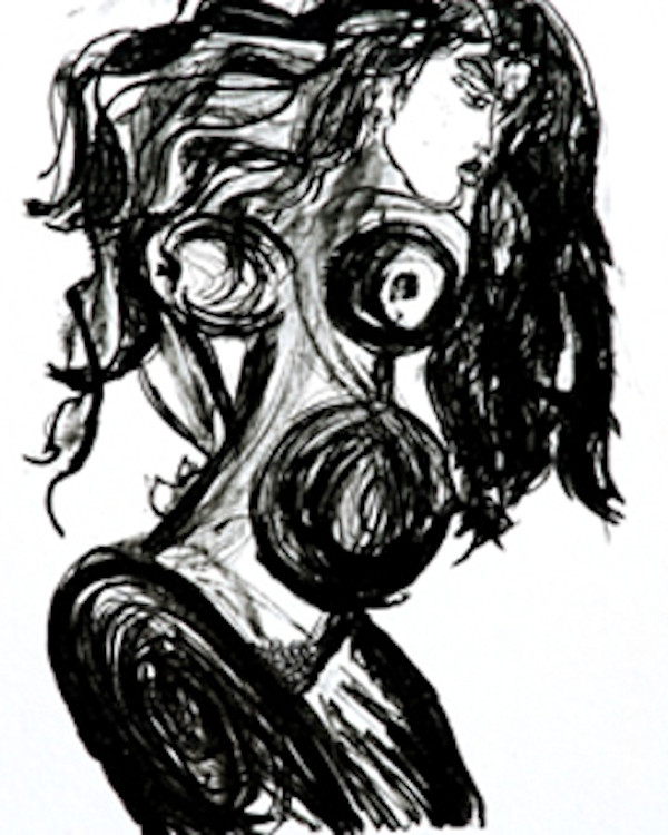 I am Pregnant by Danièle Lamarche-Sarvia neo figurativism, figurative expressionism  painter, Image 1.