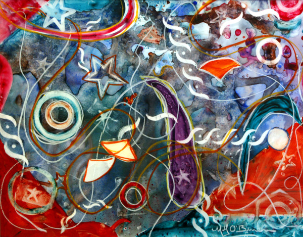 Cosmic Strings by Mari O'Brien
