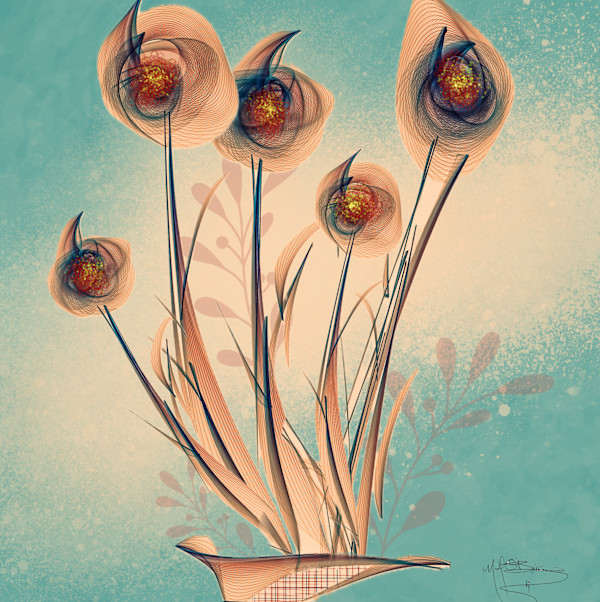 Ikebana, Virtually by Mari O'Brien