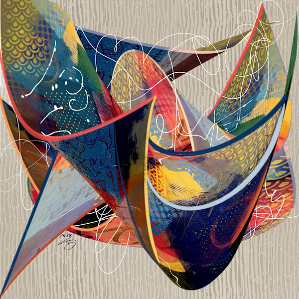 Pretzel Logic with Wee Spots of Sunshine by Mari O'Brien