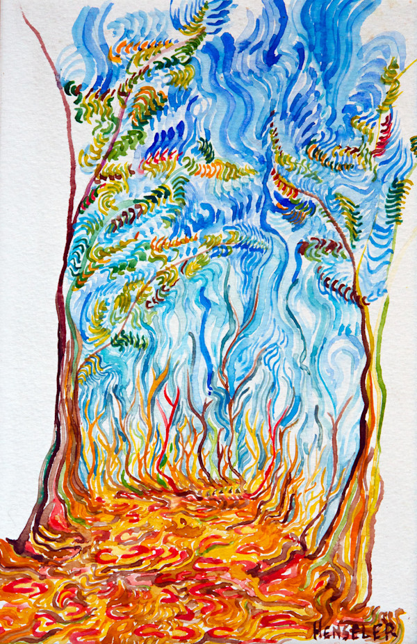 AUTUMN FIRE by joseph a. henseler, Image 1.