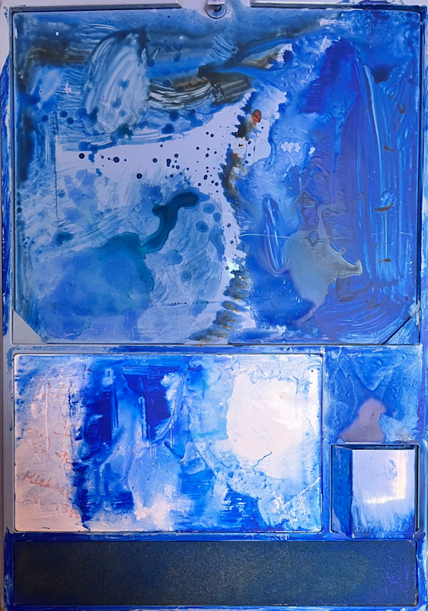 Blue Calendar by Nova Dream Space