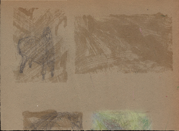 Sheep of paper sketch by Nova Dream Space
