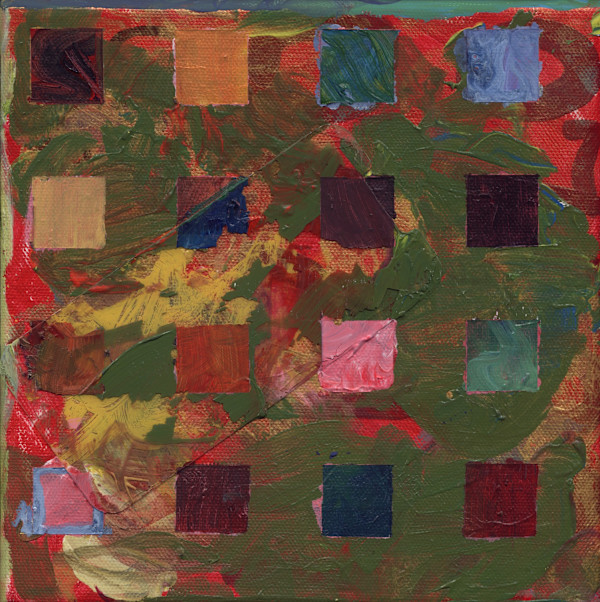 Colorful Checkers by Nova Dream Space