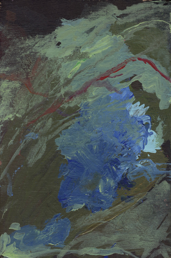 Green and Blue Painting by Nova Dream Space