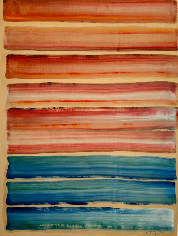 Untitled Watercolor on paper series by Kjeld Tidemand-Johannessen