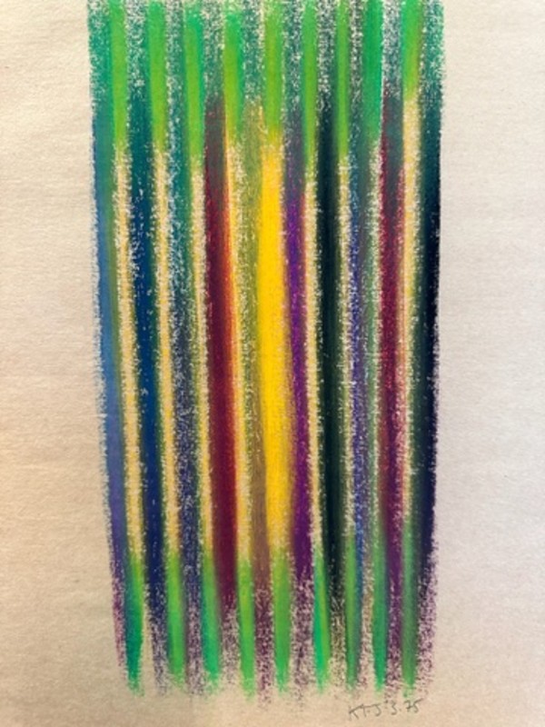 Untitled Charcoal on paper by Kjeld Tidemand-Johannessen