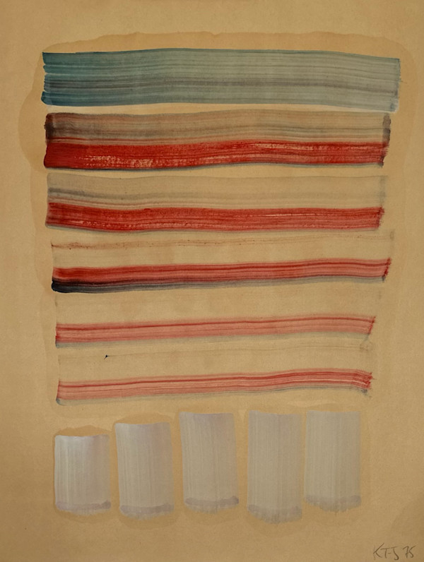 Watercolor on paper series by Kjeld Tidemand-Johannessen