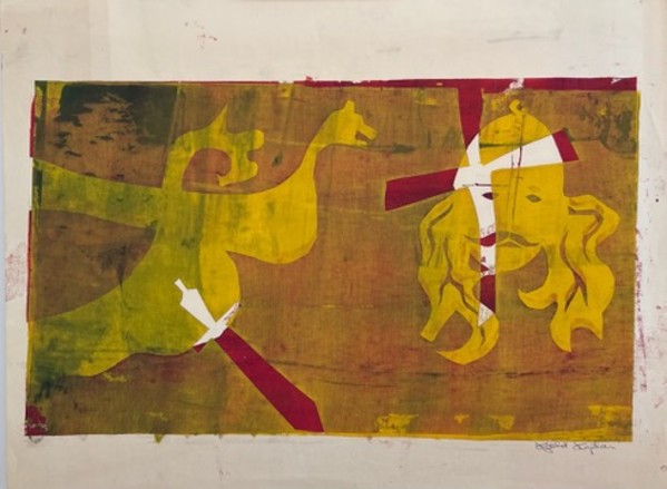 Untitled Woodblock series by Kjeld Kaplan