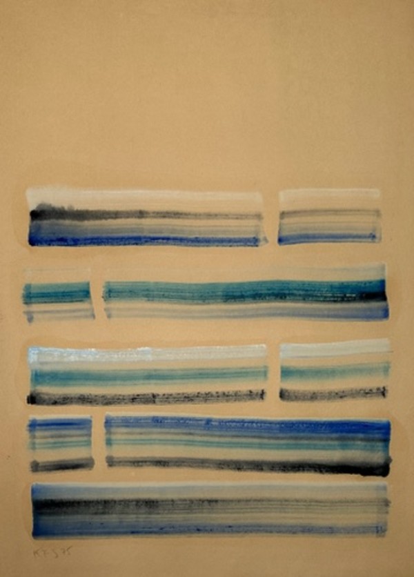 Watercolor on paper series by Kjeld Tidemand-Johannessen