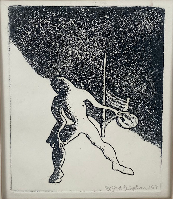 Untitled woodblock print series by Kjeld Tidemand-Johannessen