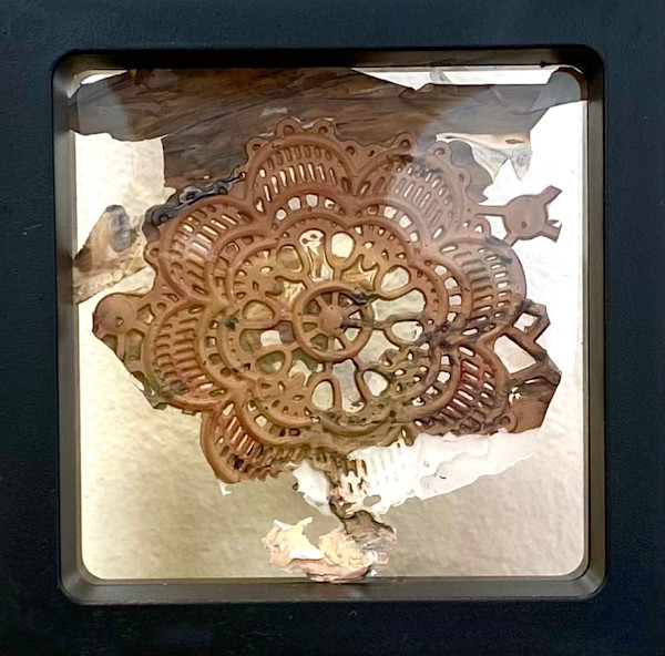 S/T_de la serie 20 fósiles pictóricos by Ingrid Lauw Peña